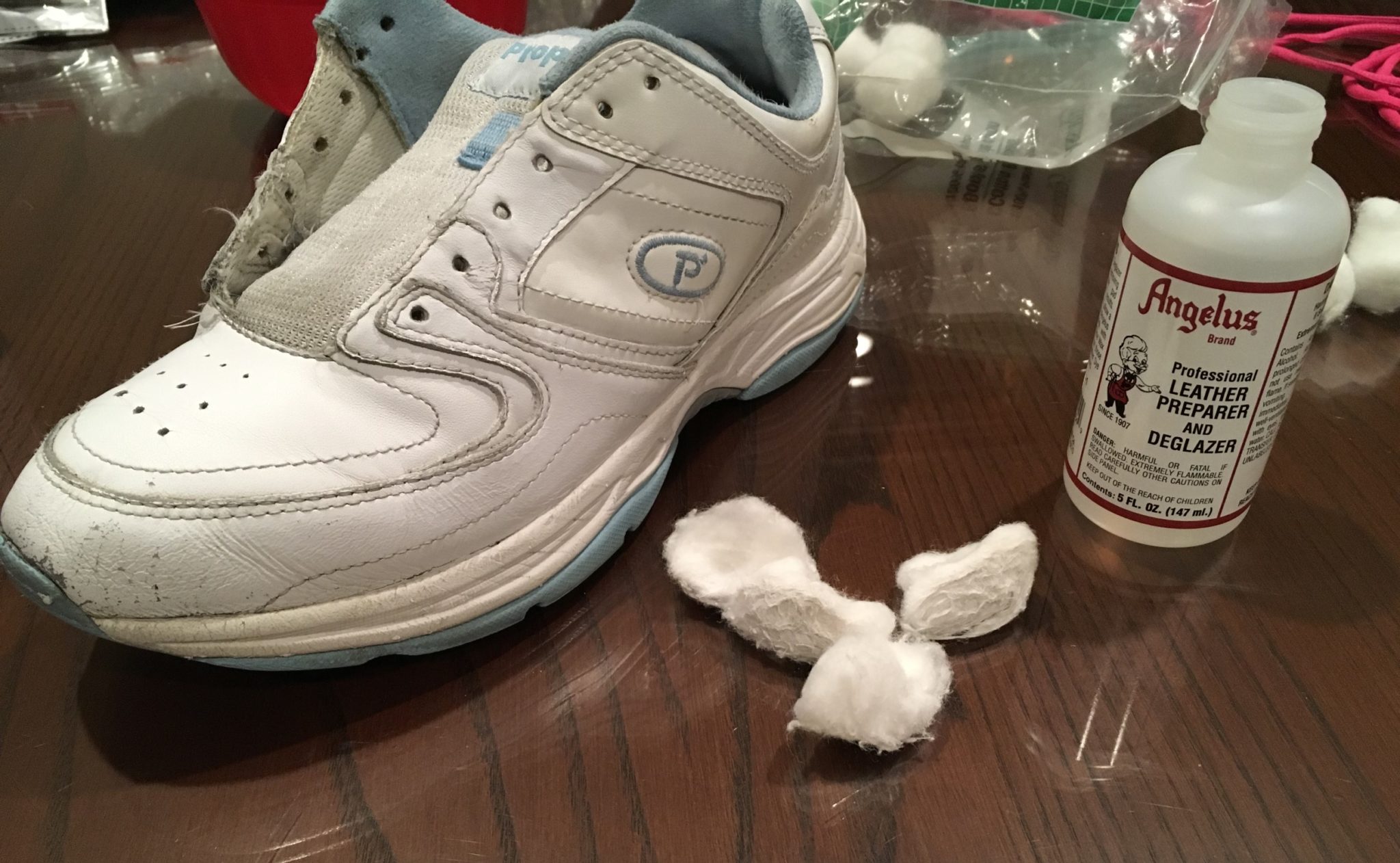 shoe paint finisher